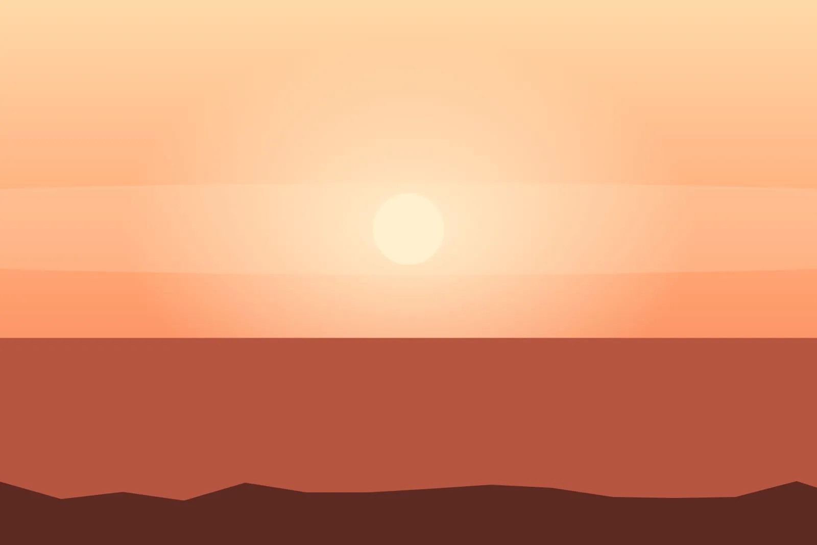 Warm evening light on the water